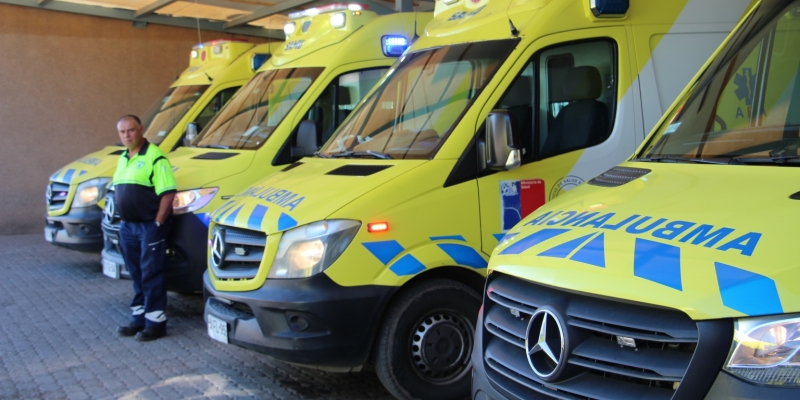 Servicio de Salud recibió seis nuevas ambulancias para el SAMU Aconcagua